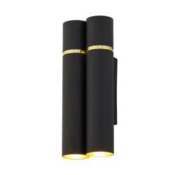 Kinkiet LYNX, czarny/złoty, 4x40W E14, MZ5001