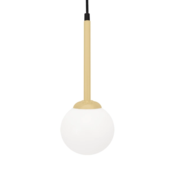 Lampa sufitowa nowoczesna PARMA I czarny/biały śr. 14cm