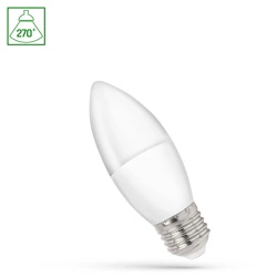 LED ŚWIECOWA E-27 230V 1W NW SPECTRUM