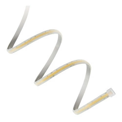 Taśma LED COB w silikonie 24V 7,6W/1m IP67 rolka 5m | biała ciepła