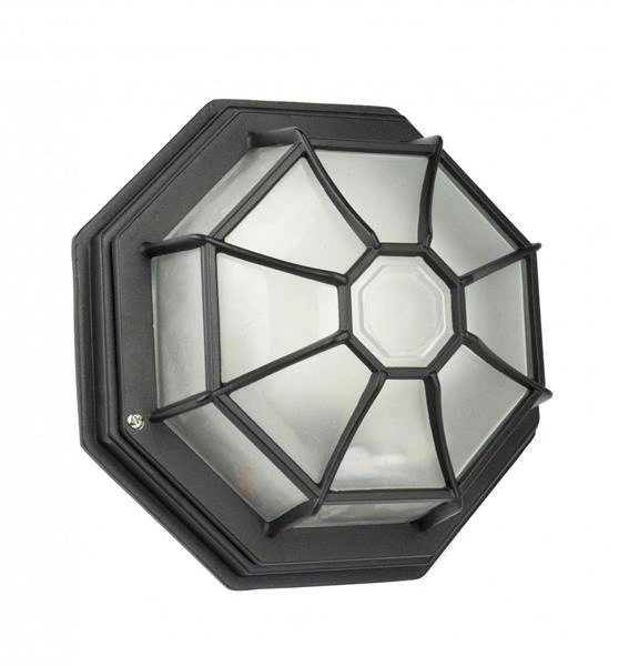 Lampa ścienna sufitowa zewnętrzna Retro Classic K 3012/P SZ | czarny