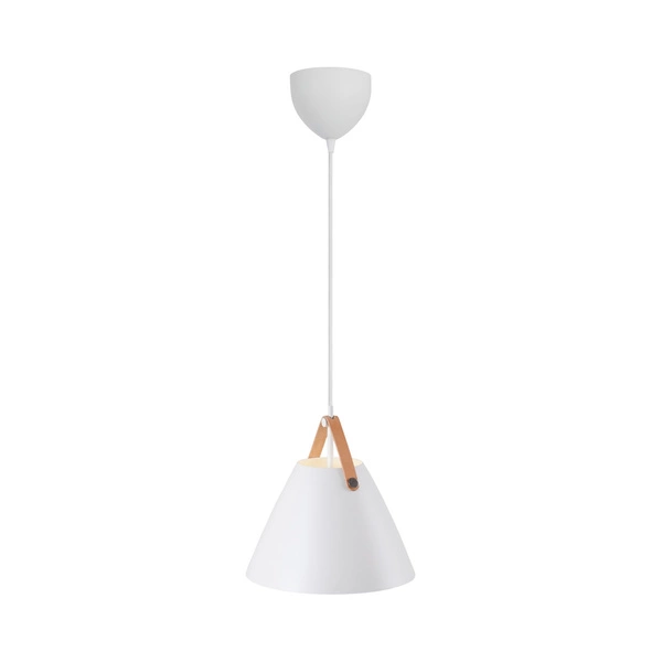 Lampa wisząca STRAP E27 40W Metal | Biały