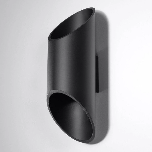 Kinkiet Sollux PENNE 30 aluminium czarny 12W LED, SL.0114