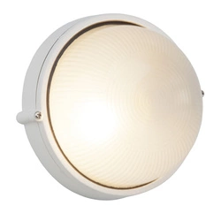Lampa ścienna Silvester Brilliant 1 1x60W E27 Szkło/Metal Biały
