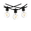 Girlanda ogrodowa FESTOON LIGHTS 6M 10xE27 | czarny 7873