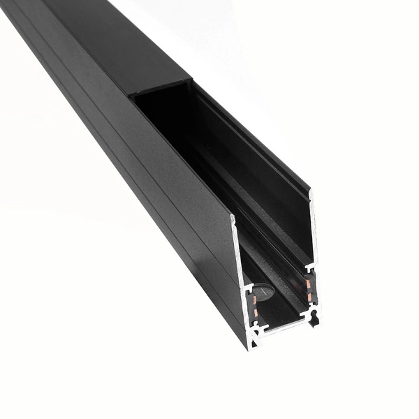 Szyna magnetyczna 48V natynkowa LED DOMENO LL-20B 150cm | czarna