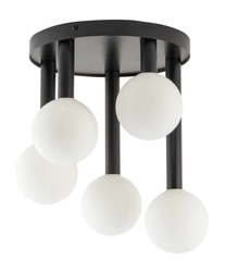 Lampa Sigma Perla 5 plafon czarny 33485