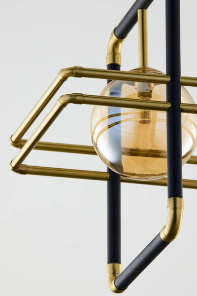 Nowoczesna Lampa wisząca FIORI wys. 115cm 1xG9 14W IP20 | Złoty