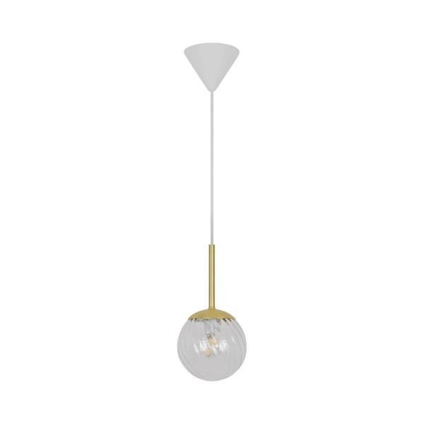 Lampa wisząca CHISELL E14 25W Metal | Mosiądz
