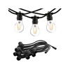 Girlanda ogrodowa FESTOON LIGHTS 6M 10xE27 | czarny 7873
