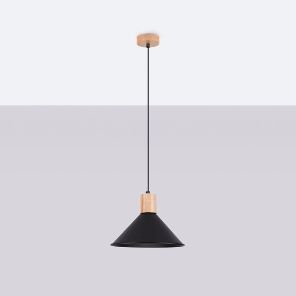 Lampa wisząca JAGA czarna