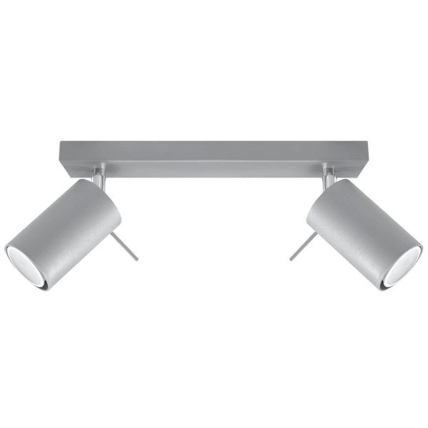 Plafon RING 2 punktowy Stal kolor czarny 40W, SL.0450