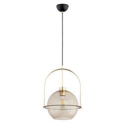 Lampa wisząca ALFA LERIA ONE ZŁOTA 1xE27 31cm | 61286