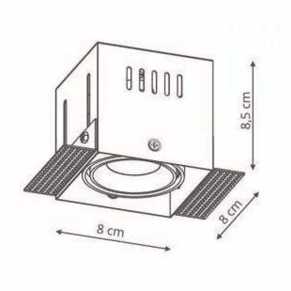 Bezramkowa wpuszczana MERANO