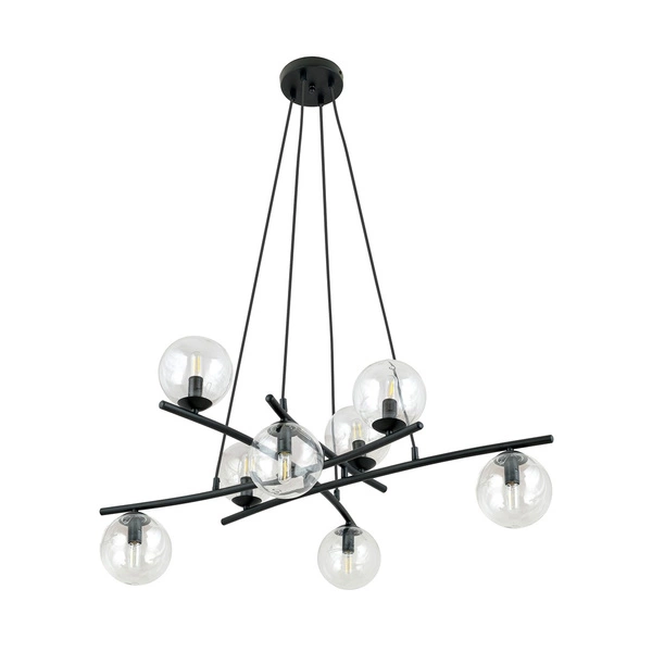 Lampa wisząca Emibig ESSA 8 TRANSPARENT 1202/8