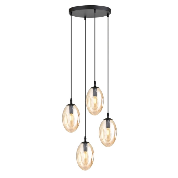 Lampa sufitowa Emibig ASTRAL 4 BL PREMIUM MIODOWY 1267/4PREM