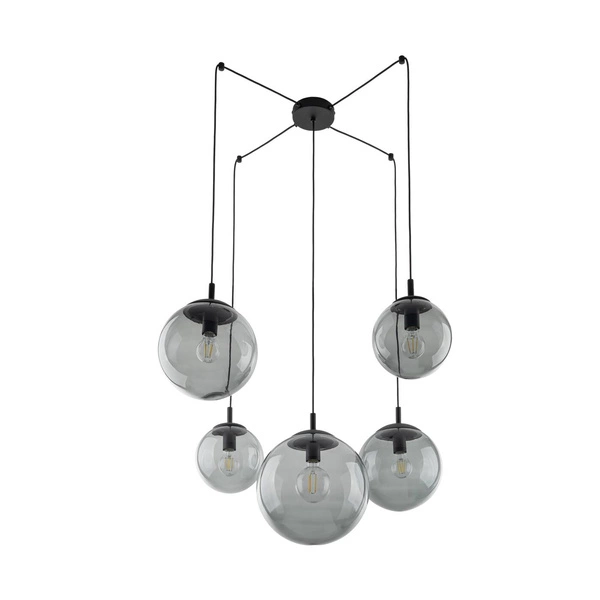 ESME GRAPHITE LAMPA WISZĄCA 5 PAJĄK 5382
