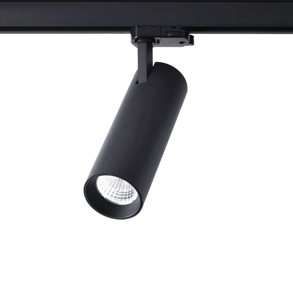 Reflektor do szynoprzewodów trójfazowych MAGNUM, czarny, 20W LED