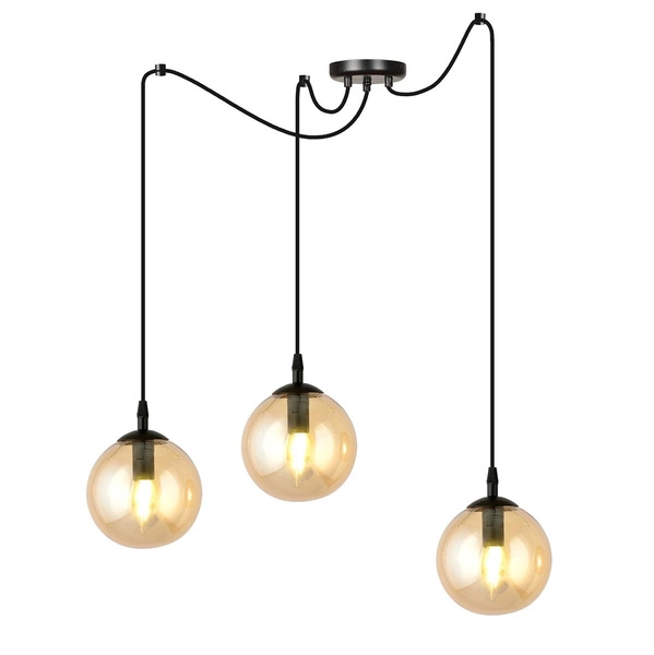 Lampa wisząca Emibig GIGI 3 BL MIODOWY 938/3