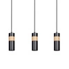 Lampa wisząca Emibig AKARI 3 Czarny 732/3