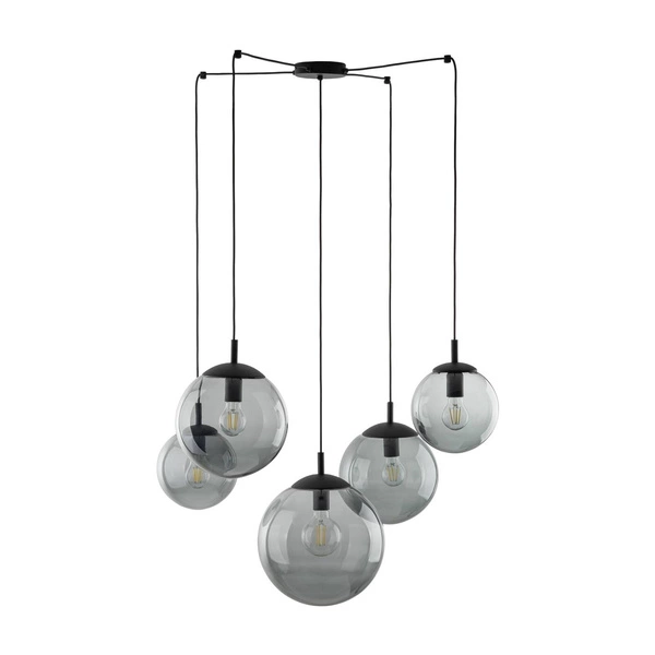 ESME GRAPHITE LAMPA WISZĄCA 5 PAJĄK 5382