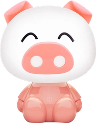 KDR-603B-PK LAMPA STOŁOWA ŚWINKA RÓŻOWA/PINK