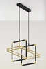 Nowoczesna Lampa wisząca FIORI wys. 115cm 2xG9 14W IP20 | Złoty