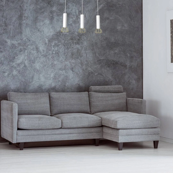 Lampa wisząca DANTE, MLP7255, biały/złoty, 3x8W LED GU10