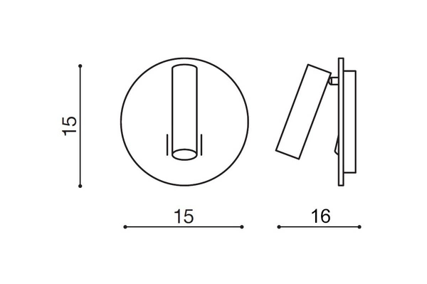 Azzardo FARO BLACK 3204