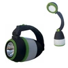 Lampa kampingowa LED CAMPING z akumulatorem 1W IP20 6000K | czarny
