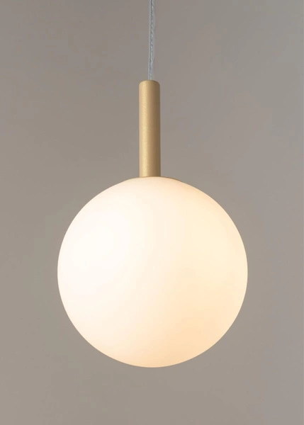 Lampa Sigma GAMA 1 zwis złoty beż lampa wisząca 33406