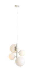 Aldex Lampa wisząca BLOOM 4 CREAM | Biały 1091L9