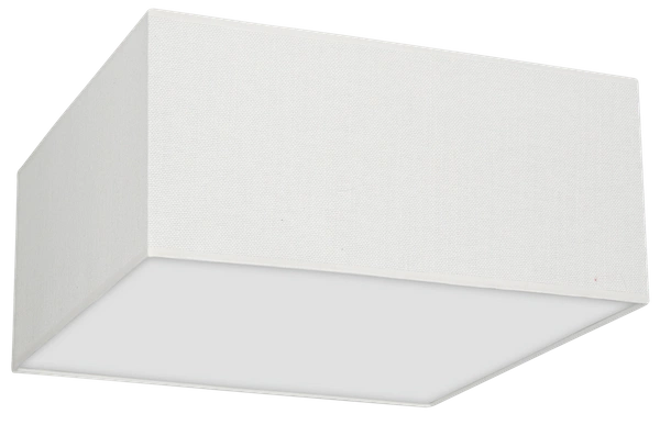 Lampa sufitowa ALBION, MLP7506, biel/bawełna, 2x60W E27