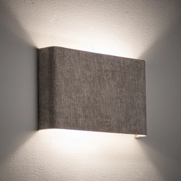 Kinkiet CEDRO B 2xG9 wys.15cm dług.25cm | Beż 11669