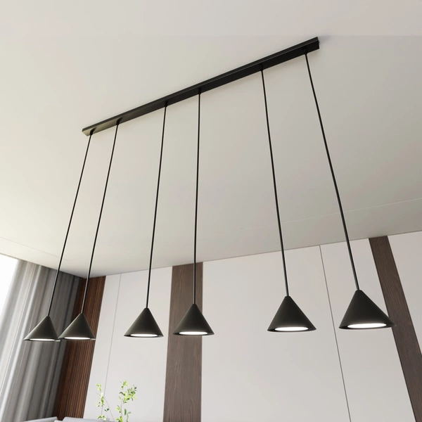 Lampa wisząca Emibig ELIT 6 Czarny 1330/6
