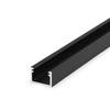 Profil LED P4-2 200cm szer. 11mm | do osłonek C10 | czarny