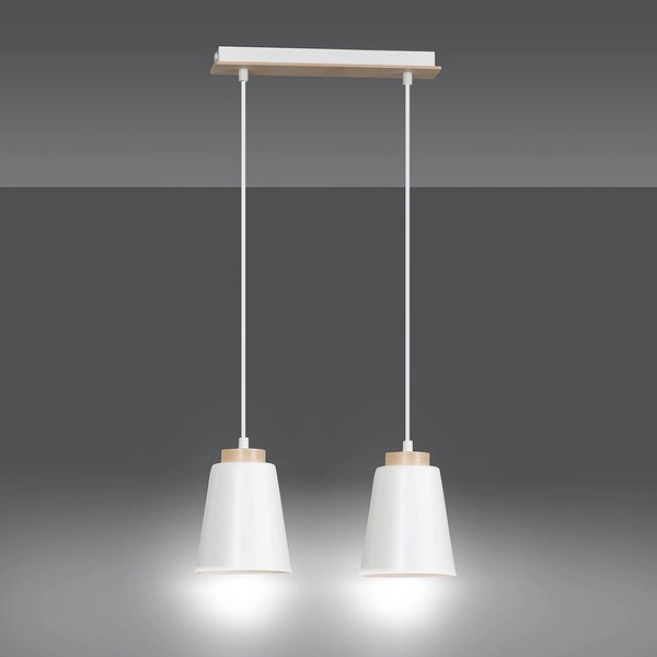 Lampa wisząca Emibig BOLERO 2 Biały 443/2