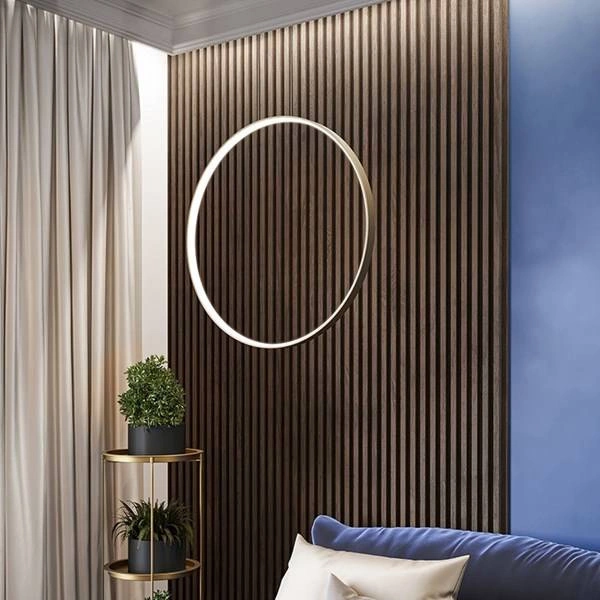 Nowoczesna lampa wisząca RIO 55, złota, 30W LED, barwa neutralna 4000K, TH.221