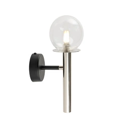Lampa Sigma DAISY 1 kinkiet srebrny/transparentny 40755