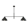Lampa sufitowa Emibig MAVERICK 2 Czarny 1211/2