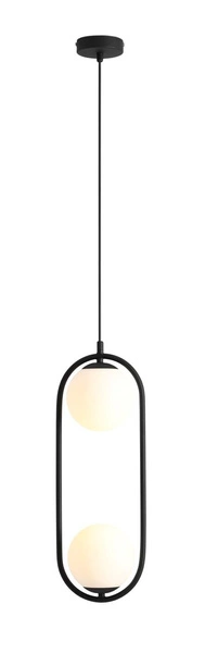 Aldex LAMPA WISZĄCA RIVA 2 BLACK 1086H1