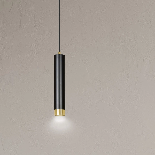Lampa wisząca Emibig KIBO 1 BL/GOLD 644/1
