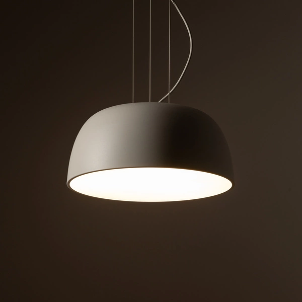 Lampa wisząca SATELLITE S szer.38cm wys.160 cm E27 | Silk gray 11226