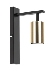 Lampa Sigma Vendo kinkiet czarny mosiądzowany 33699