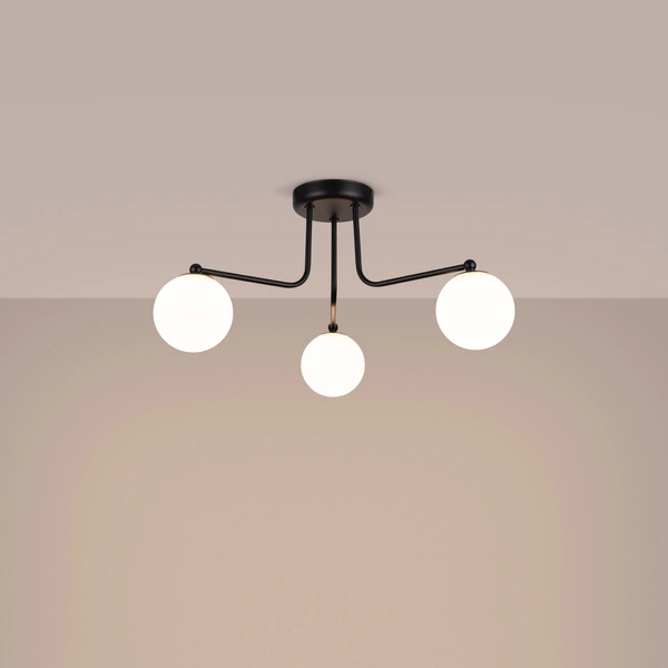 Żyrandol ASTRAL 3 czarny