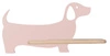Kinkiet IQ KIDS DOG z półką, 21-00989, różowy, 5W LED, 4000K