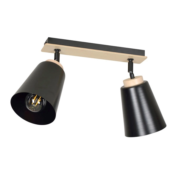 Lampa sufitowa Emibig ATLAS 2 Czarny 725/2