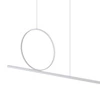Lampa wisząca LINEO LED 39W 3000K 2100lm wys.140cm dług.115cm | Biały 11885