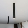 Lampa sufitowa Emibig TECNO 1L Czarny oprawa oświetleniowa 1316/1L