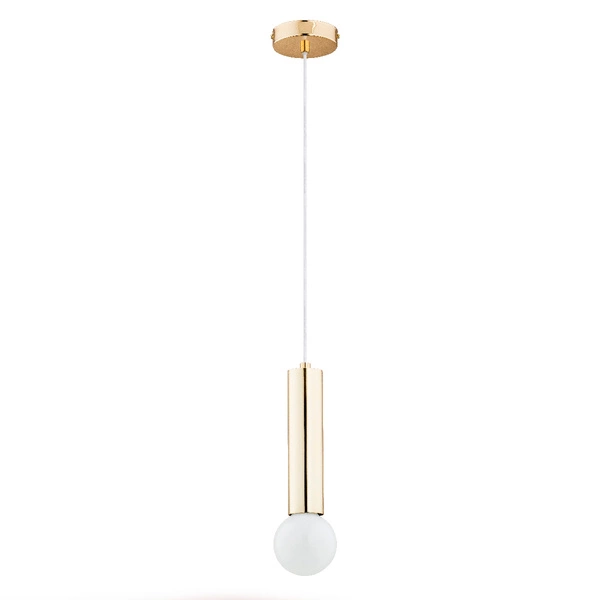 Lampa wisząca ALFA JAZZ MOSIĄDZ 1xE27 10cm | 60776